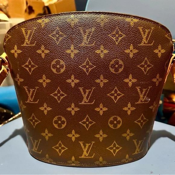Vintage Louis Vuitton Monogram Vintage Drouot Shoulder Bag - Picture 1 of 7